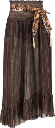 Zimmermann Rokken - Dames - Midirokken - Bruin - S - Rokken