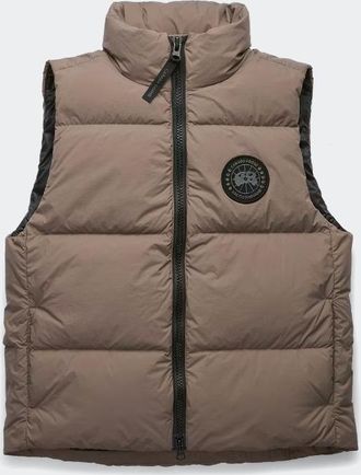 Canada Goose Veste matelass&eacute;e Lawrence Black Label (Hommes, Taupe Grey, TG)