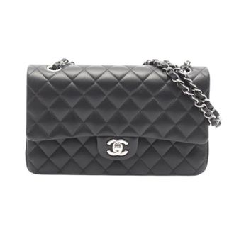 Chanel Pre-owned Vintage Schoudertas - Dames - Pre-owned - Zwart - Maat: ONE Size Leer
