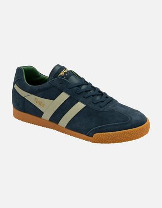 Gola Mens Harrier Suede Mens Trainers - Navy - Size: 11