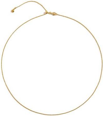 Freya Rose Adjustable Gold Chain Necklace at Nordstrom