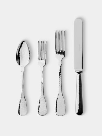 Pampaloni Troia Silver-Plated Starter / Dessert Cutlery (Set of 4 Pieces)
