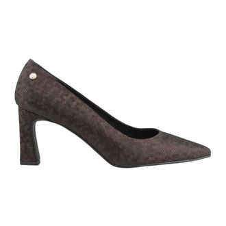 Floris Van Bommel Giuli Pump - Dames - Schoenen - Bruin - Maat: 38 1/2 EU Leer