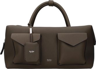 Max Mara Donnas Borse in pelle verde dalla foresta