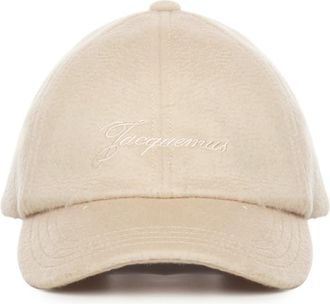 Jacquemus Cashmere Baseball Cap