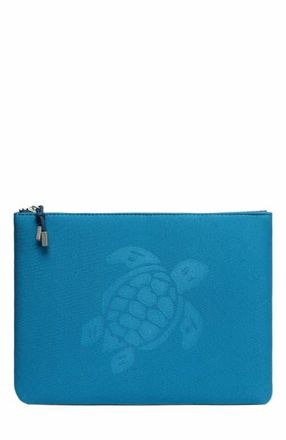 Vilebrequin Neoprene Pouch Solid in Paon at Nordstrom