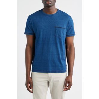 AG - Adriano Goldschmied Nick Slub Cotton Pocket T-Shirt in Desert Night at Nordstrom, Size Large