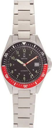 Heritor Calder Black Dial Mens Watch HERHS2803