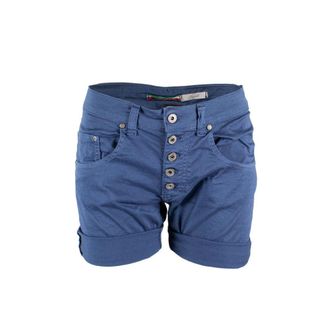 Please Alsjeblieft Blauwe Katoenen Korte Broek