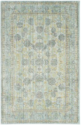 Safavieh Alfombra poli&eacute;ster blu 122 x 183 cm