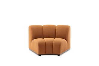 Castlery Ginger Performance Boucle Wedge Sofa | Marlow by Castlery, Orange