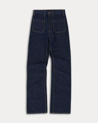 Fortela Jane Bootcut Denim Trousers in Indigo Rinse at Nordstrom, Size 25