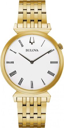 Bulova 97A153 Mens Regatta Watch - Gold - One Size