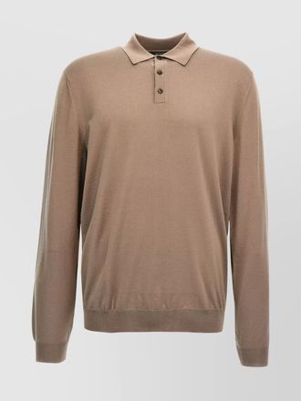 Zanone wool polo sweater