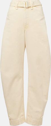 Christophe Lemaire Jeans barrel con cintura