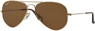 Ray-Ban Klassieke Aviator Zonnebril - unisex - Zonnebrillen - Geel - 58 MM - Accessoires