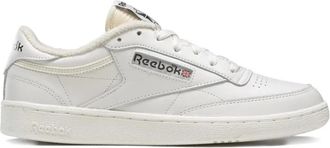 Reebok Club C 85 logo patch sneakers - men - Calf Leather/Fabric/Rubber - 8.5 - White