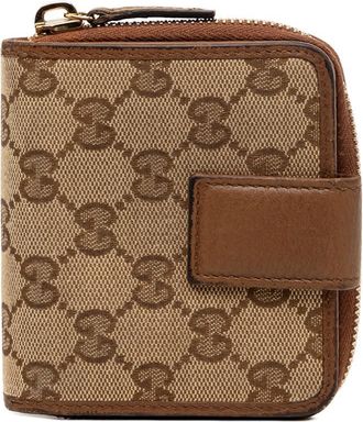 Gucci Pre-owned Gucci GG Canvas Bifold Small Wallet Ladies 5KVD1G47WY7JMGQL