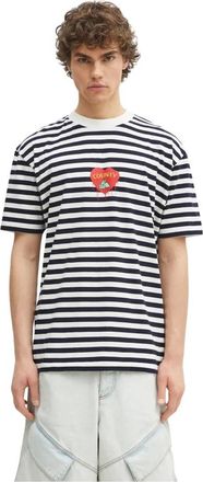Marcelo Burlon Hombre, Camisetas, Azul, Talla: L