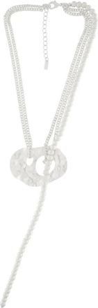 Dansk Copenhagen Parel Mix Statement Ketting - Dames - Kettingen - Grijs - ONE Size - Accessoires