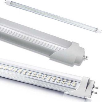 Trade Shop Trade Shop Traesio - Trade Shop - Tubo Neon Led T8 60cm 90cm 150cm 6000k 3000k Light Fredda Calda Neutra - Cubierta Transparente-150 Cm