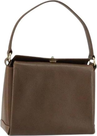 Gucci Pre-owned Handbags, female, Brown, Size: ONE SIZE Pre-owned Vintage Handbag