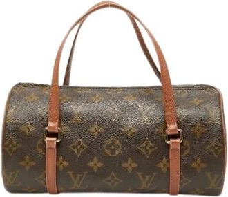 Louis Vuitton Pre-owned Handbags, female, Brown, Size: ONE SIZE Pre-owned Vintage Canvas Handbag