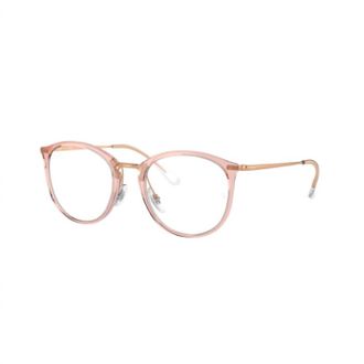Ray-Ban Womens Rx7140 Glasses In Transparent Pink