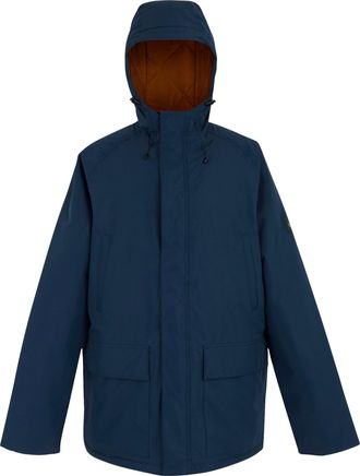 Regatta Mens Savon Insulated Waterproof Jacket (Navy Blue/Glazed Ginger) - Size X-Large