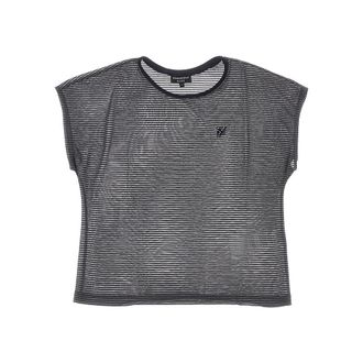 Emporio Armani ICON striped knitted top Woman S