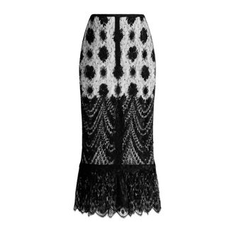 Dolce & Gabbana Falda de encaje Chantilly - Skirts - Mujer - Multicolor - M