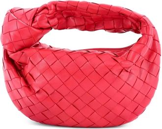Bottega Veneta BV Jodie Intrecciato Nappa Mini hobo bag - Roze