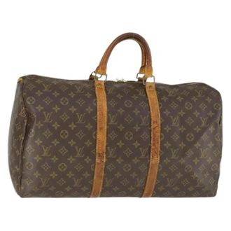 Louis Vuitton Pre-owned Weekend Bag - - Pre-owned - Donna - Marrone - ONE SIZE