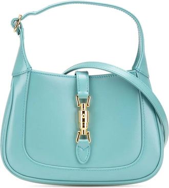 Gucci Borsa a tracolla Jackie mini 1961 in pelle di vitello 2016-2025 - Blu