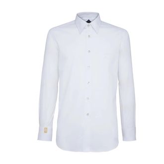 Billionaire Boys Club Shirt Silver Cut LS Milano Original - Heren - Zakelijke Overhemden - Wit - XS - Katoen - Overhemden
