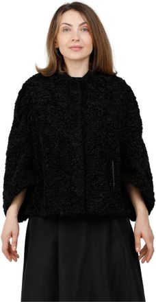 DIEGO M Giacchino Short Curly - Dames - Jassen - Zwart - M - Jassen