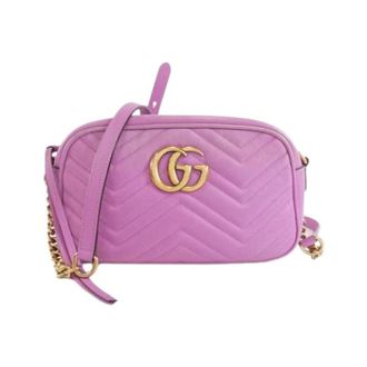 Gucci Pre-owned Cross Body Bags, female, Pink, Size: ONE SIZE Pre-owned Shoulder Bag