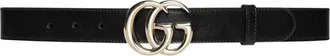 Gucci Thin Belt Gg Marmont-Donna