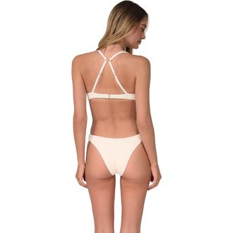 Swim Systems Maddie Bikini Swim Bottoms in Buttercream Scrunch at Nordstrom, Size X-Small
