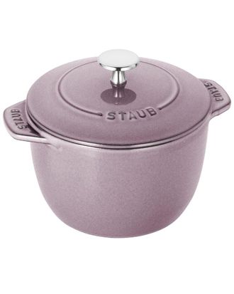 Staub Cast Iron 1.5Qt Lilac Petite French Oven