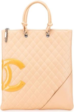 Chanel Bolso Tote Acolchado Pre-owned - Pre-owned - Mujer - Marr&oacute;n - ONE SIZE