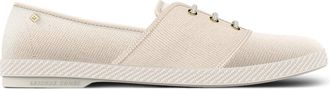 Rivieras Shoes Classic Cotton Canvas Slip-On Loafer in Cream at Nordstrom, Size 37