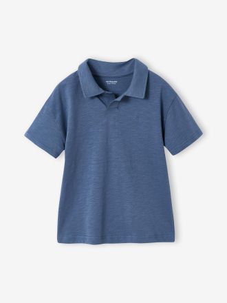 Vertbaudet Polo uni gar&ccedil;on bleu