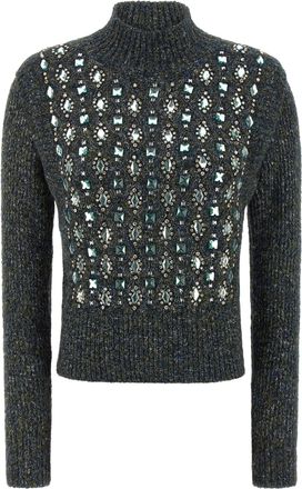 Pinko mirror Image Turtleneck Sweater