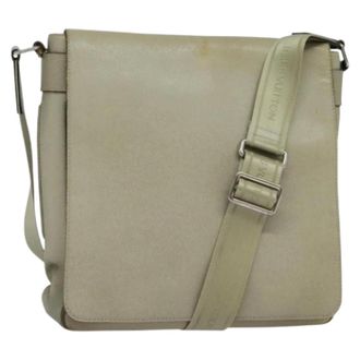 Louis Vuitton Tweedehands leren Louis Vuitton tassen - Dames - Pre-owned - Groen - Maat: ONE Size Leer