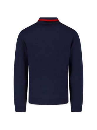 Casablanca Mens Sweaters Blue Wool
