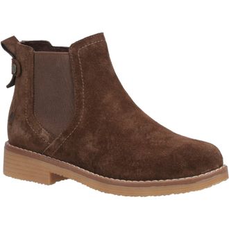 Hush Puppies Dames/dames Maddy Suede Enkellaarzen (Chocolade)