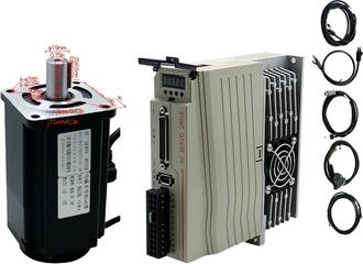 OEM Servomotor, Alto Par, Opciones De Control Vers&aacute;tiles, 1000 W Con Freno, 220 V-d