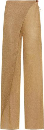 Os&eacute;ree Lumi&egrave;re Beads Pareo Broek - Dames - Strandmode - Geel - M - Badmode