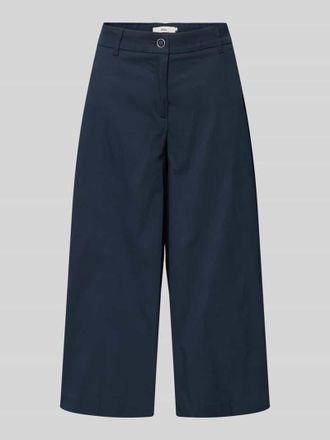Brax Brax Regular Fit Culotte aus Baumwoll-Mix Modell MELLI in Marine, Gr&ouml;&szlig;e 34